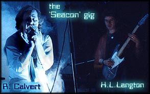 Calvert + Lloyd Langton / Hawkwind - Seacon gig
