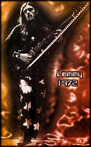 Lemmy the lead-man (watch that trouser!)