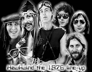 the Hawkwind's - 1976