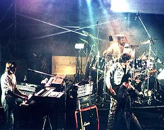 Hawklords - live'78 - photo: M. Lawrence